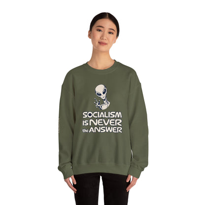 Friendly Alien - Crewneck Sweatshirt - Unisex