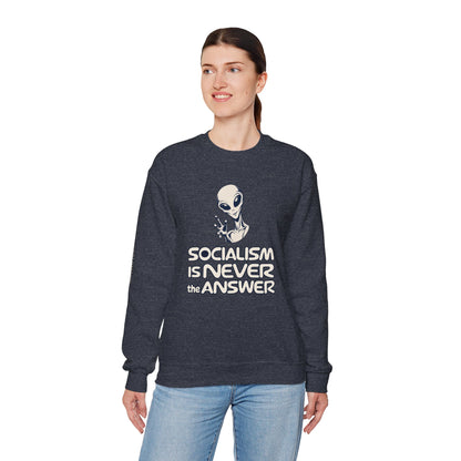 Friendly Alien - Crewneck Sweatshirt - Unisex