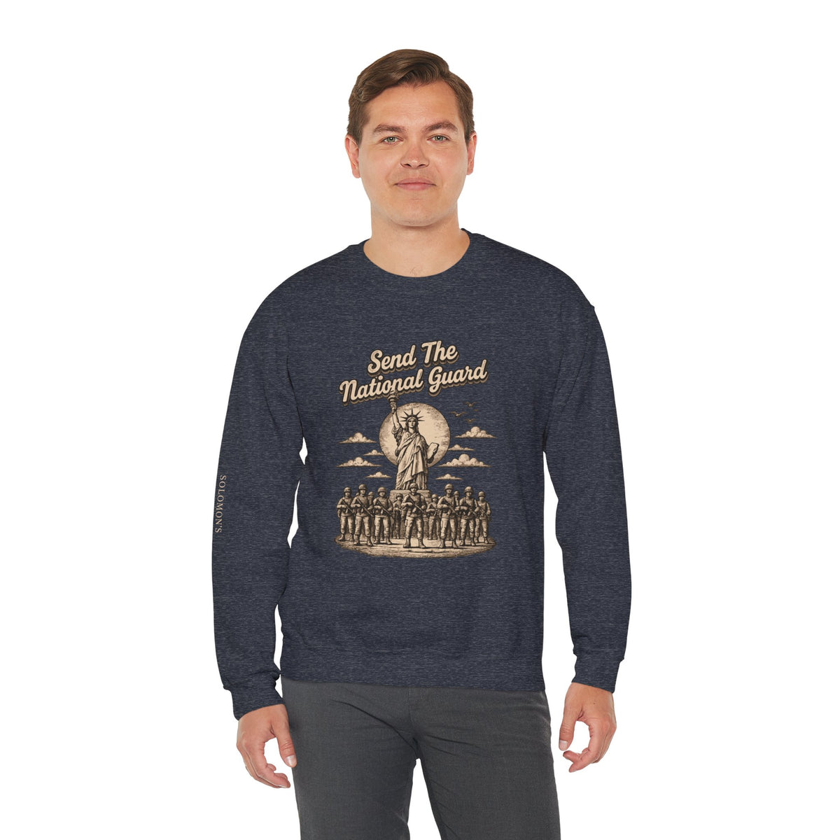 Send the National Guard - Crewneck Sweatshirt - Unisex
