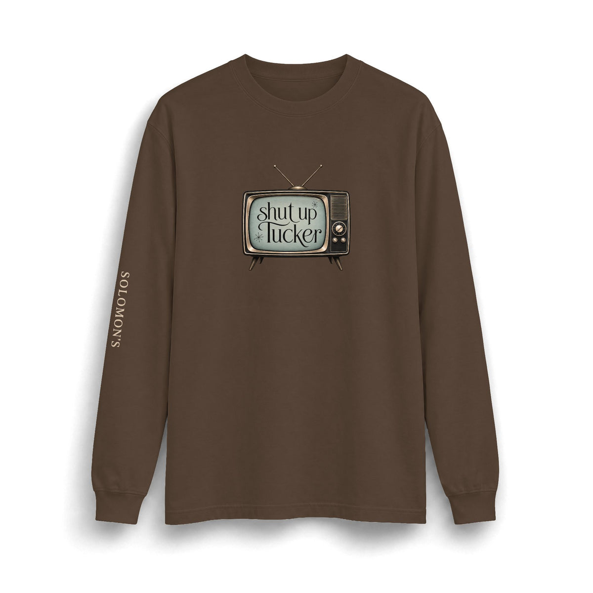 Shut Up Tucker TV - Long Sleeve T-Shirt - Unisex