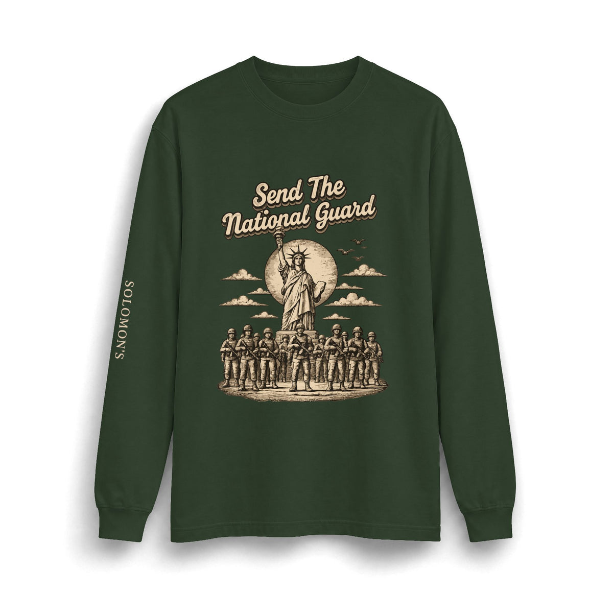 Send the National Guard - Long Sleeve T-Shirt - Unisex