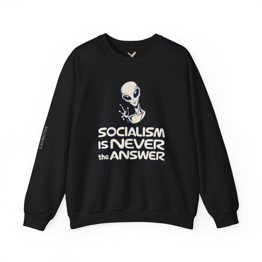 Friendly Alien - Crewneck Sweatshirt - Unisex