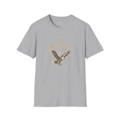 Yay Capitalism Eagle - Short Sleeve T-Shirt - Unisex