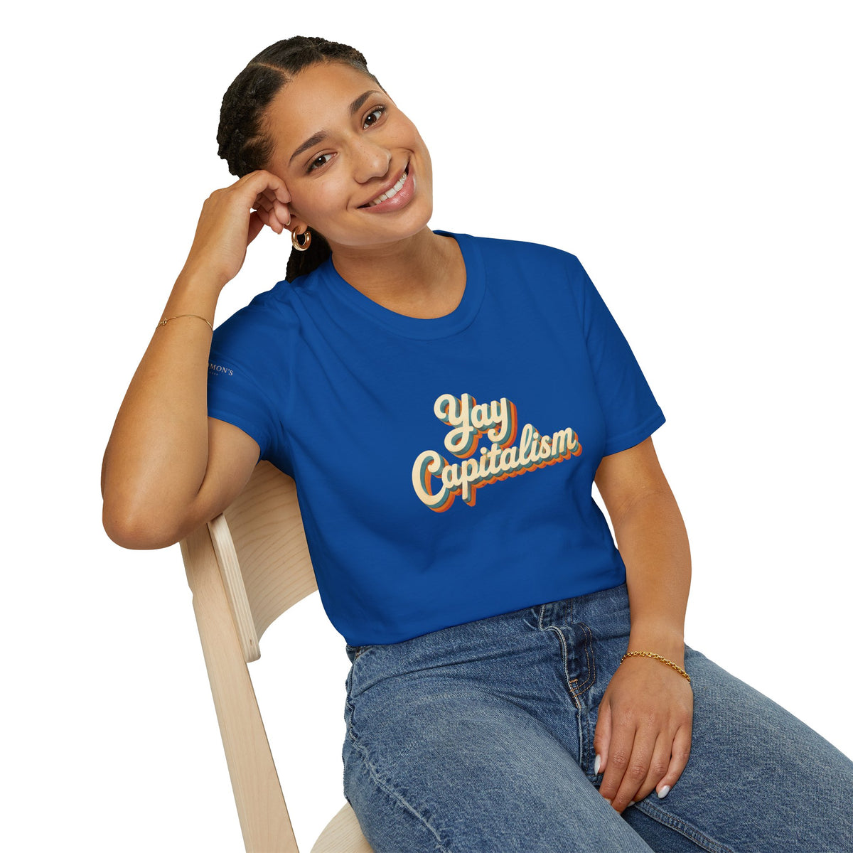 Yay Capitalism Retro - Short Sleeve T-Shirt - Unisex