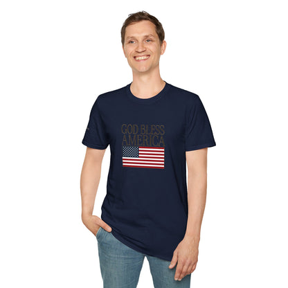 God Bless America (Lg) - Short Sleeve T-Shirt - Unisex
