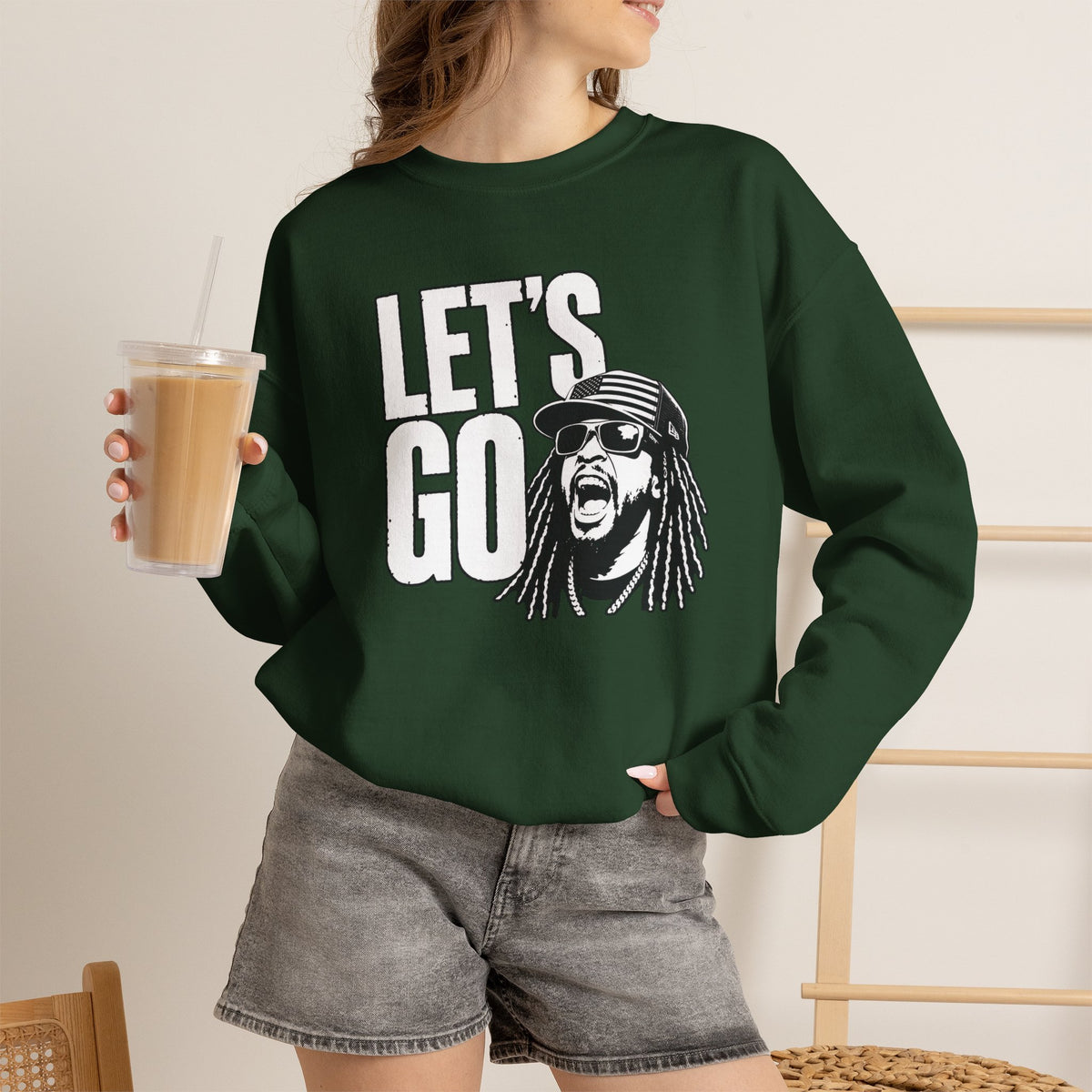 Let’s Go - Crewneck Sweatshirt - Unisex