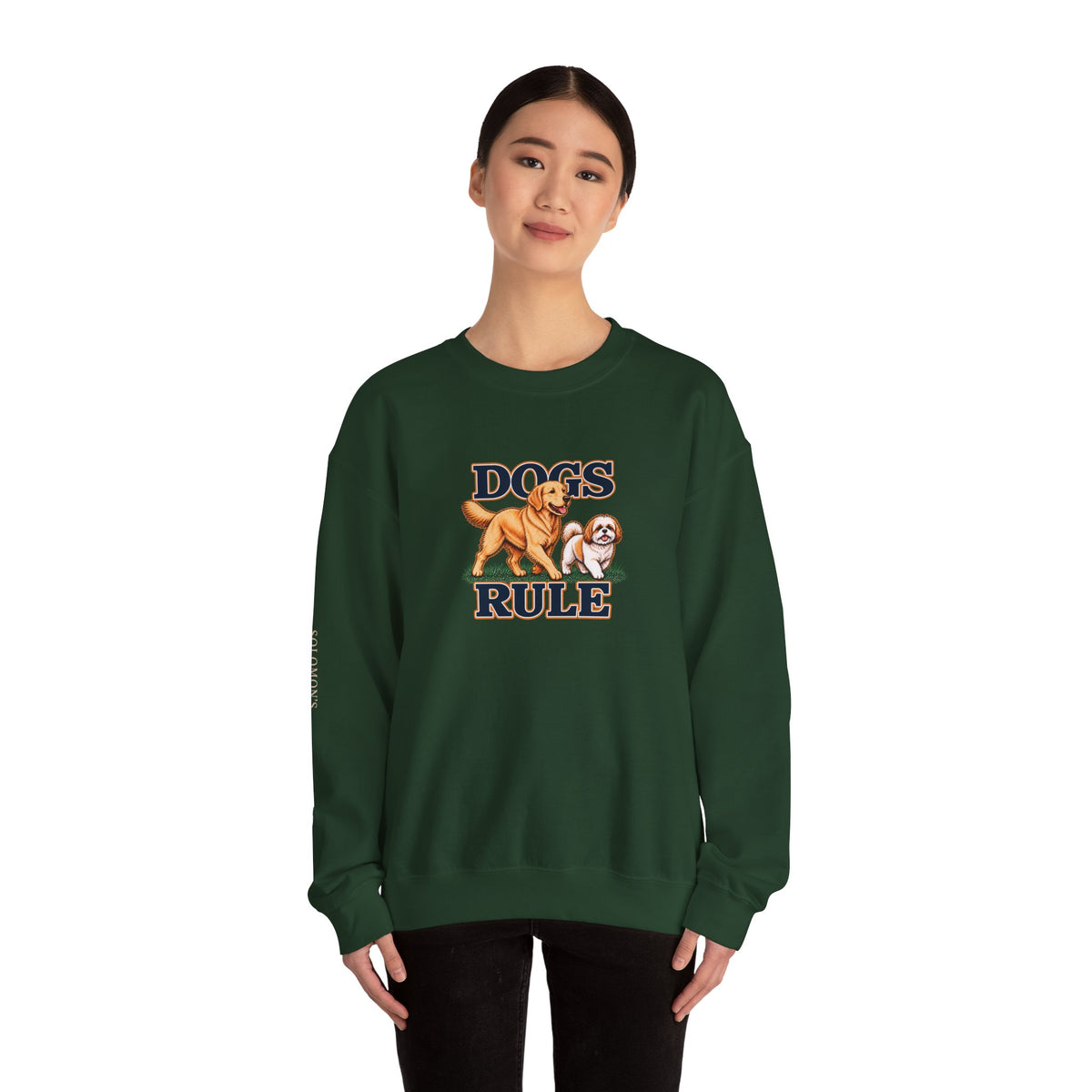 Dogs Rule - Crewneck Sweatshirt - Unisex