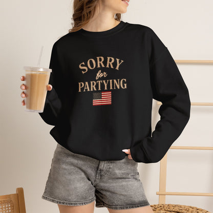 Sorry for Partying - Crewneck Sweatshirt - Unisex