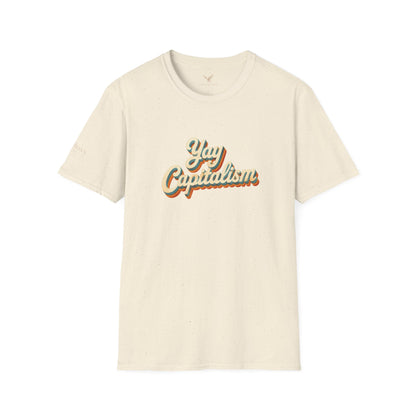 Yay Capitalism Retro - Short Sleeve T-Shirt - Unisex