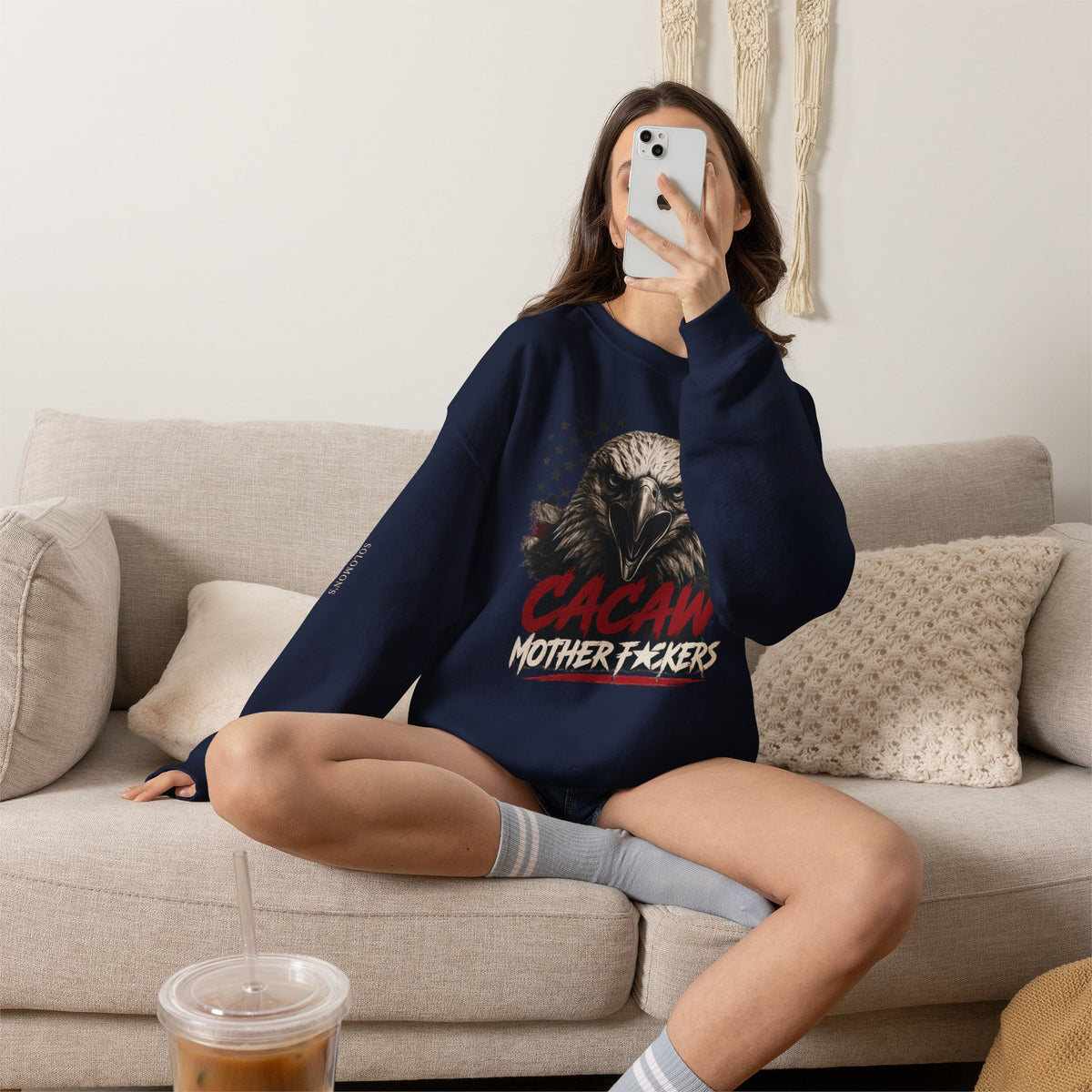 Cacaw Mofos - Crewneck Sweatshirt - Unisex