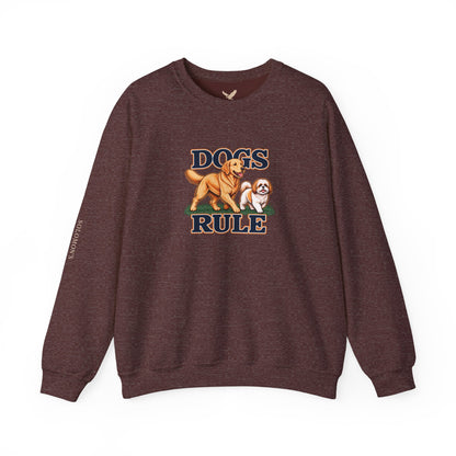 Dogs Rule - Crewneck Sweatshirt - Unisex