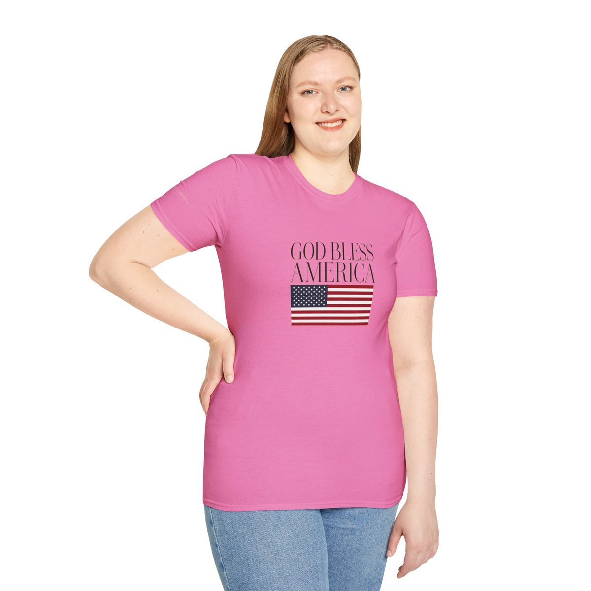 God Bless America (Lg) - Short Sleeve T-Shirt - Unisex