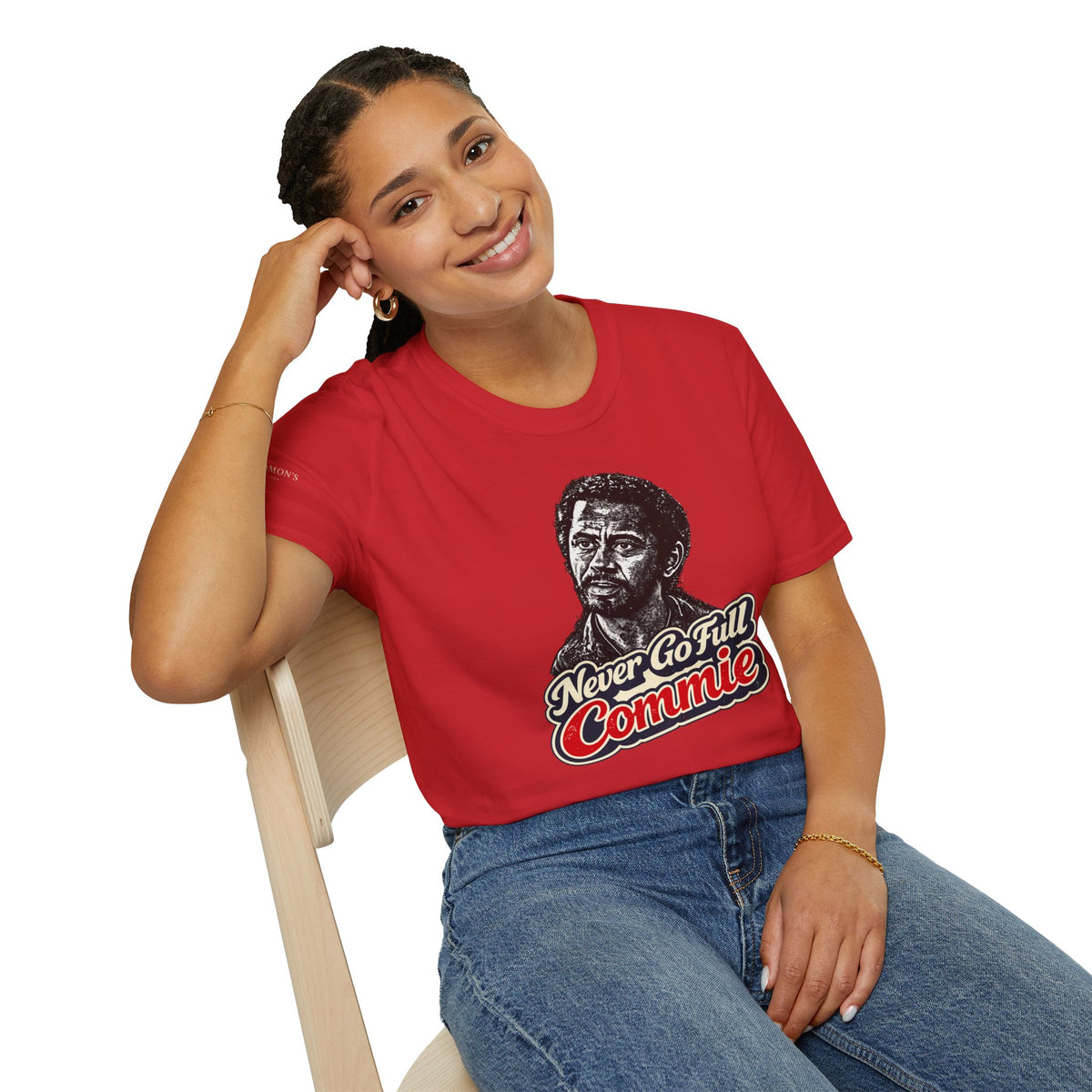 Never Go Full Commie - Short Sleeve T-Shirt - Unisex