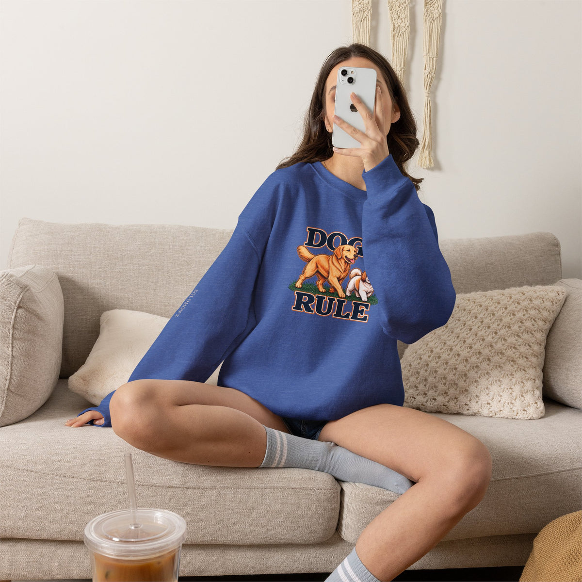 Dogs Rule - Crewneck Sweatshirt - Unisex