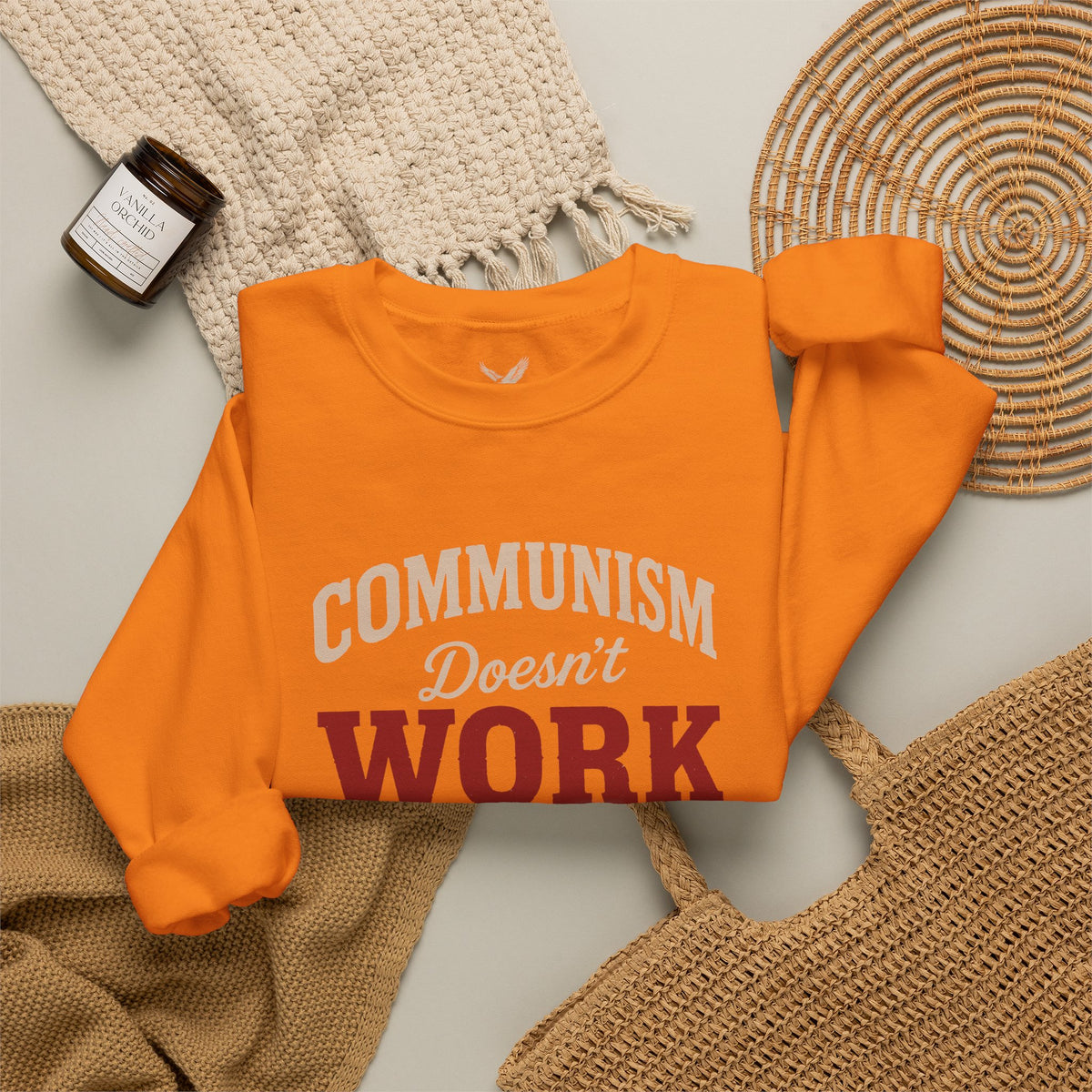 Communism Doesn't Work - Crewneck Sweatshirt - Unisex