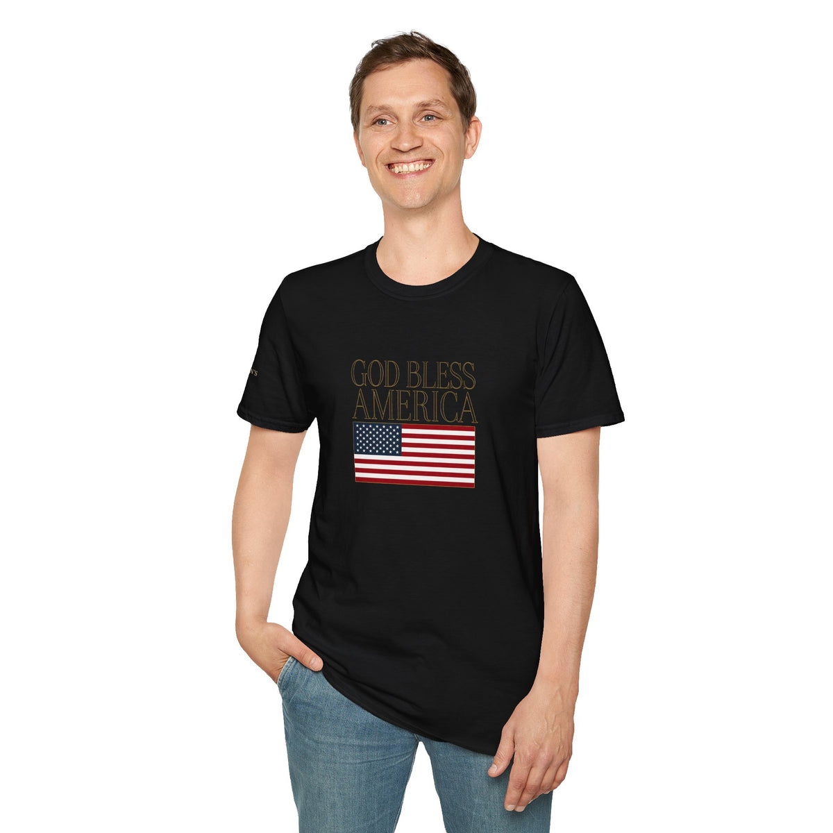 God Bless America (Lg) - Short Sleeve T-Shirt - Unisex