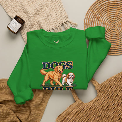 Dogs Rule - Crewneck Sweatshirt - Unisex