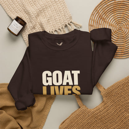 Goat Lives Matter - Crewneck Sweatshirt - Unisex