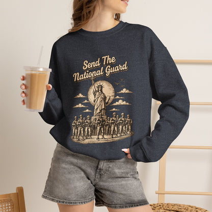 Send the National Guard - Crewneck Sweatshirt - Unisex