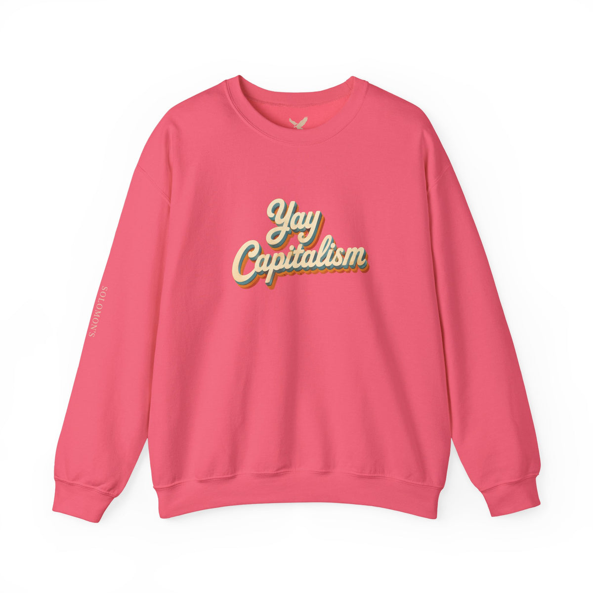 Yay Capitalism Retro - Crewneck Sweatshirt - Unisex