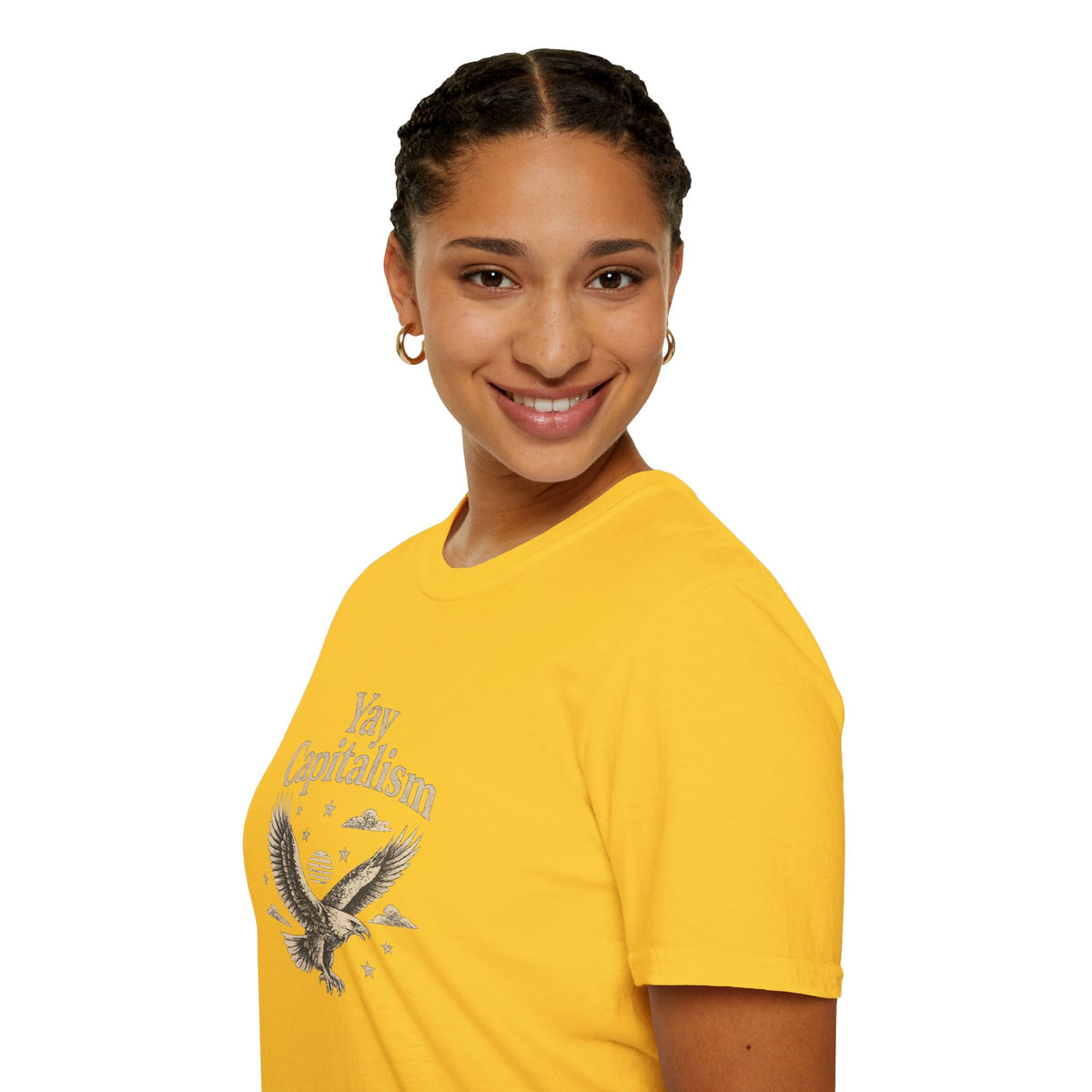 Yay Capitalism Eagle - Short Sleeve T-Shirt - Unisex