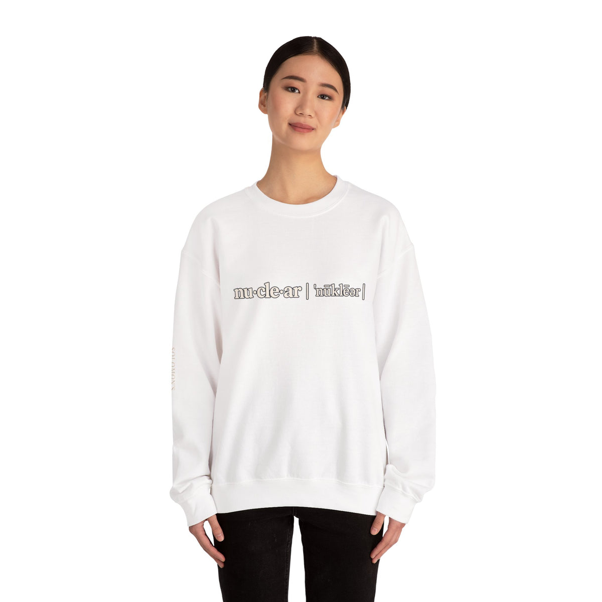 nu-cle-ar - Crewneck Sweatshirt - Unisex