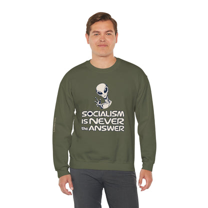 Friendly Alien - Crewneck Sweatshirt - Unisex