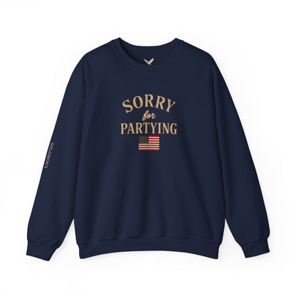 Sorry for Partying - Crewneck Sweatshirt - Unisex