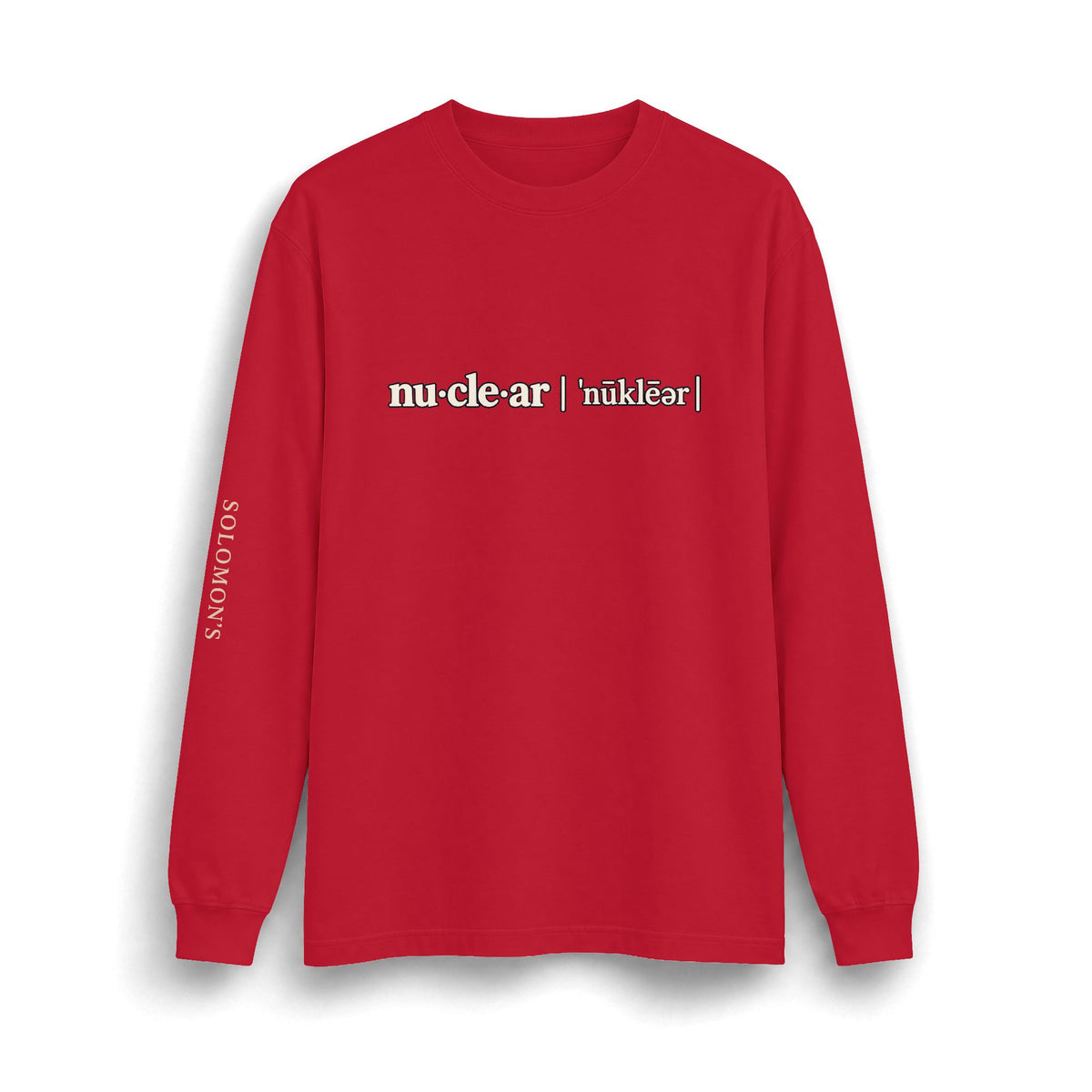 nu-cle-ar - Long Sleeve T-Shirt - Unisex