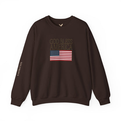 God Bless America Crewneck Sweatshirt - Unisex