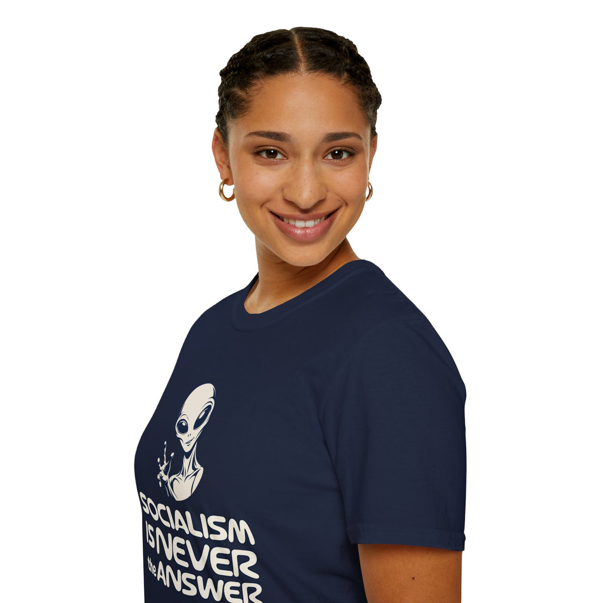 Friendly Alien - Short Sleeve T-Shirt - Unisex