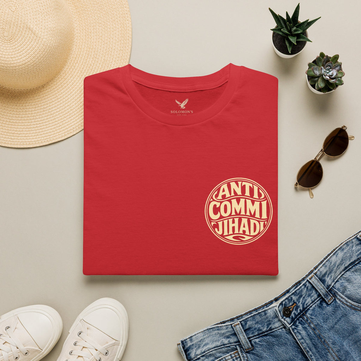 Anti Commijihadi Short Sleeve T-Shirt