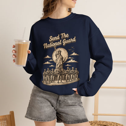 Send the National Guard - Crewneck Sweatshirt - Unisex