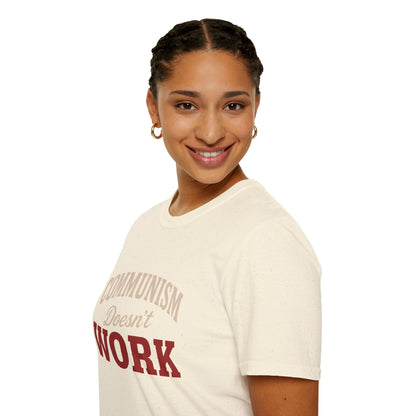 Communism Doesn't Work - Short Sleeve T-Shirt - Unisex