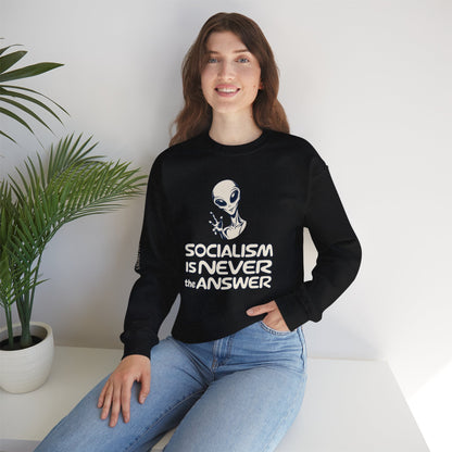 Friendly Alien - Crewneck Sweatshirt - Unisex