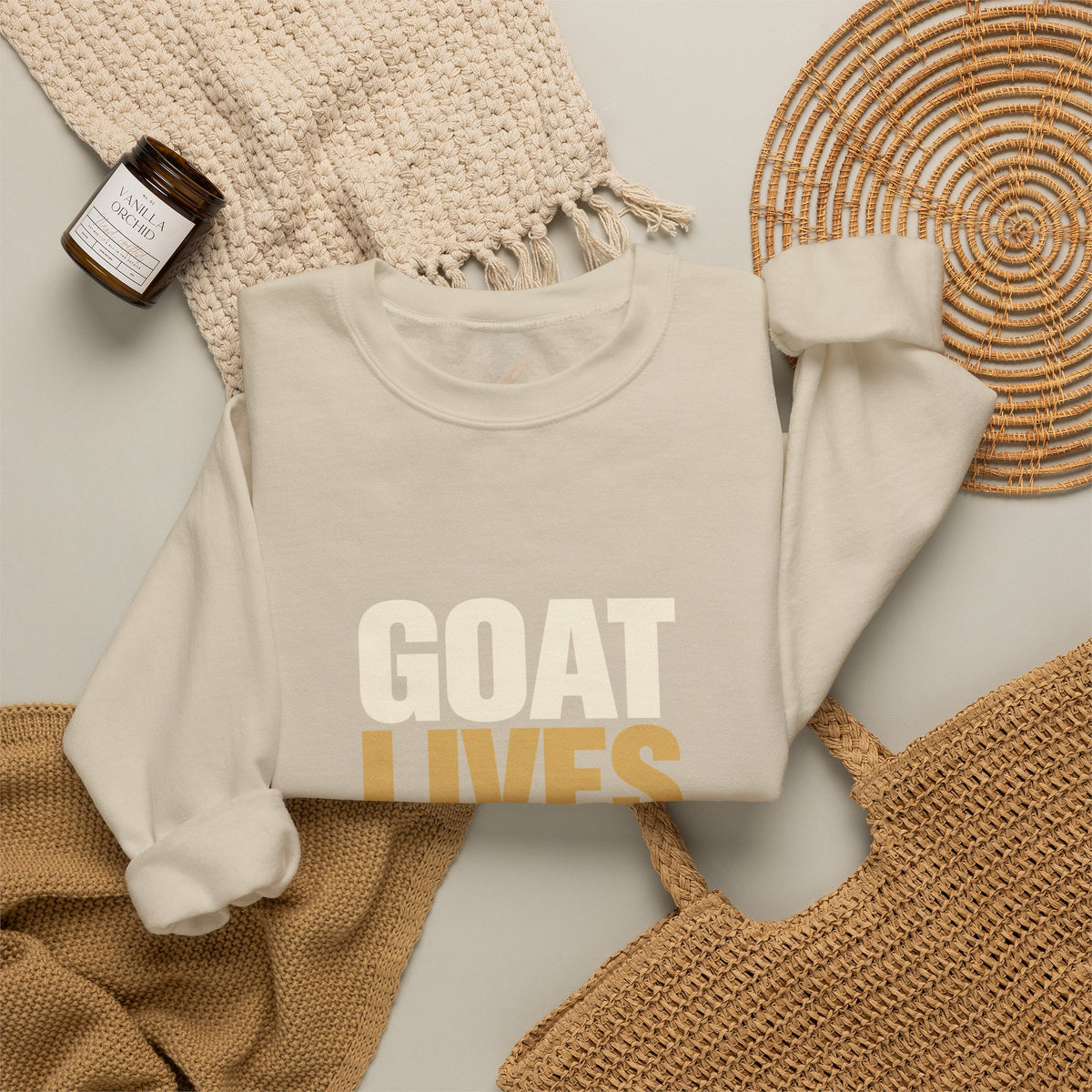 Goat Lives Matter - Crewneck Sweatshirt - Unisex