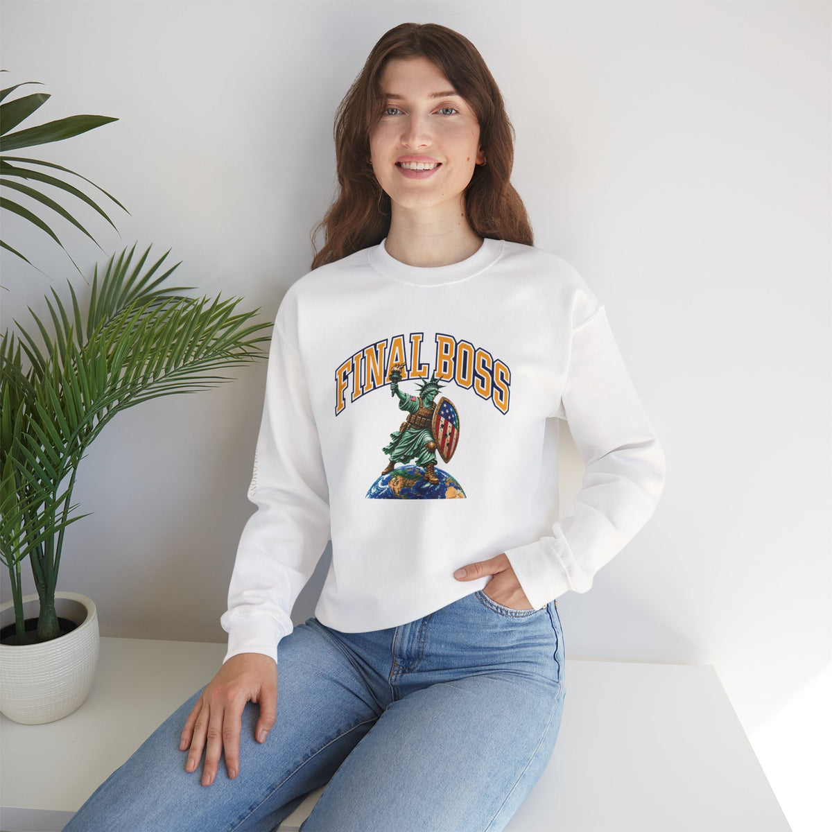 Final Boss - Crewneck Sweatshirt - Unisex