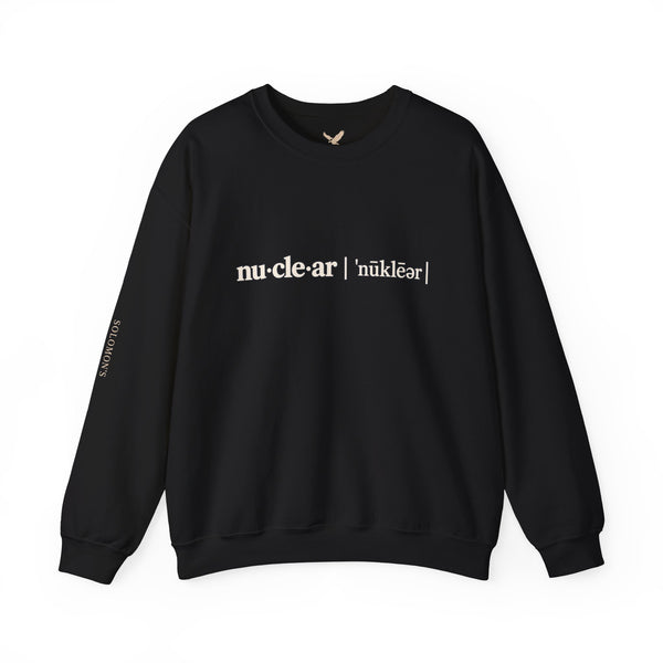 nu-cle-ar - Crewneck Sweatshirt - Unisex