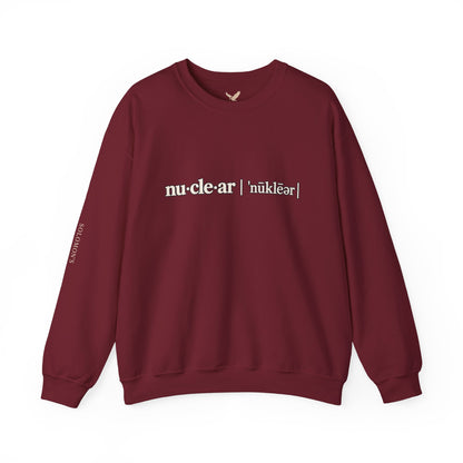 nu-cle-ar - Crewneck Sweatshirt - Unisex