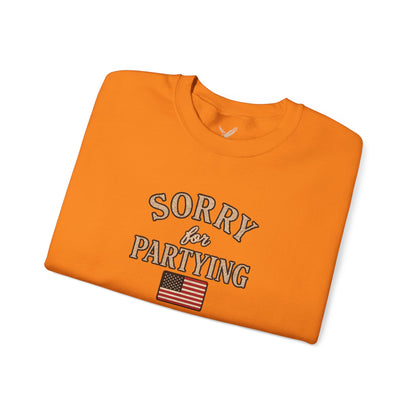 Sorry for Partying - Crewneck Sweatshirt - Unisex