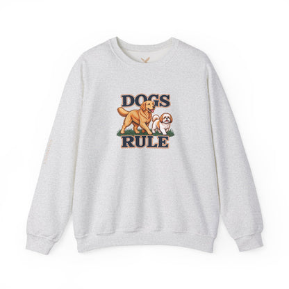 Dogs Rule - Crewneck Sweatshirt - Unisex