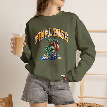 Final Boss - Crewneck Sweatshirt - Unisex
