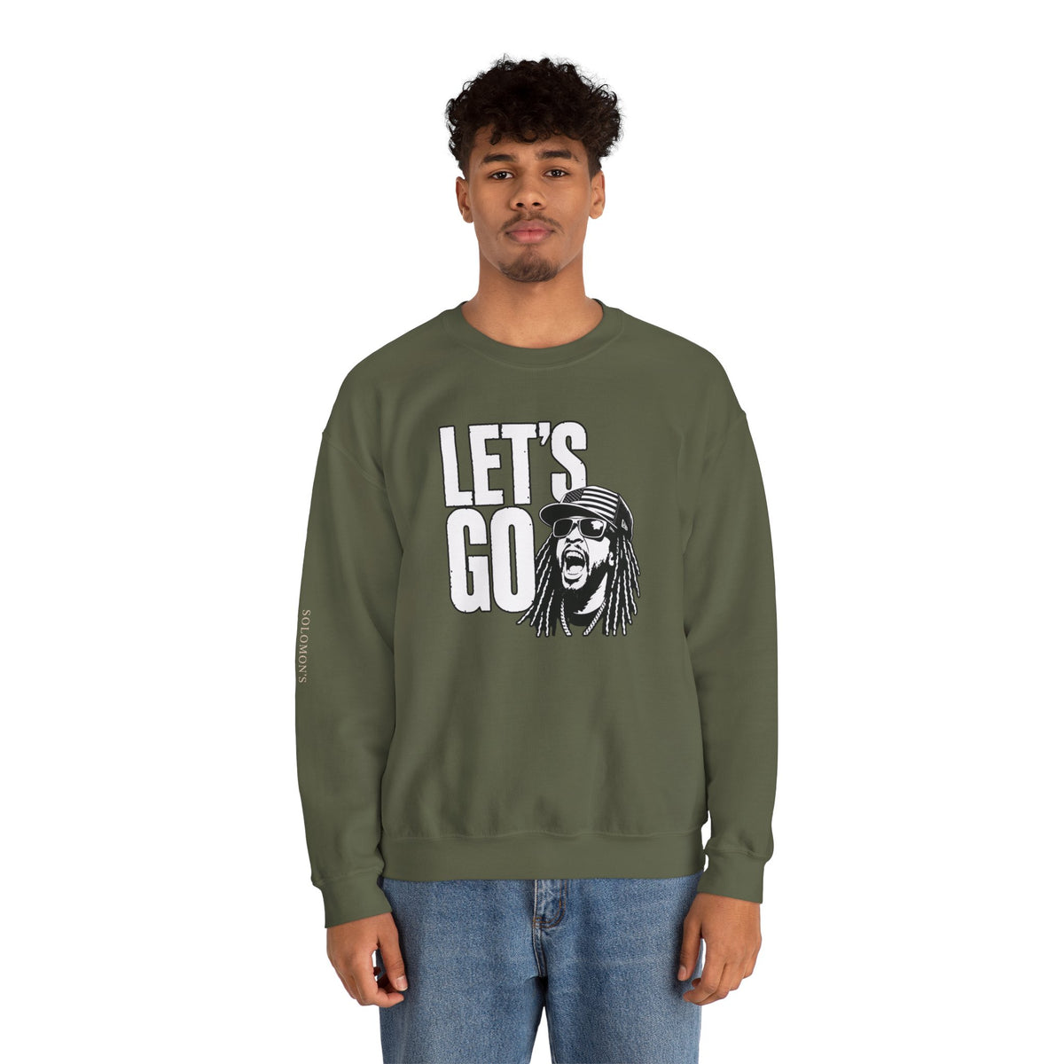 Let’s Go - Crewneck Sweatshirt - Unisex