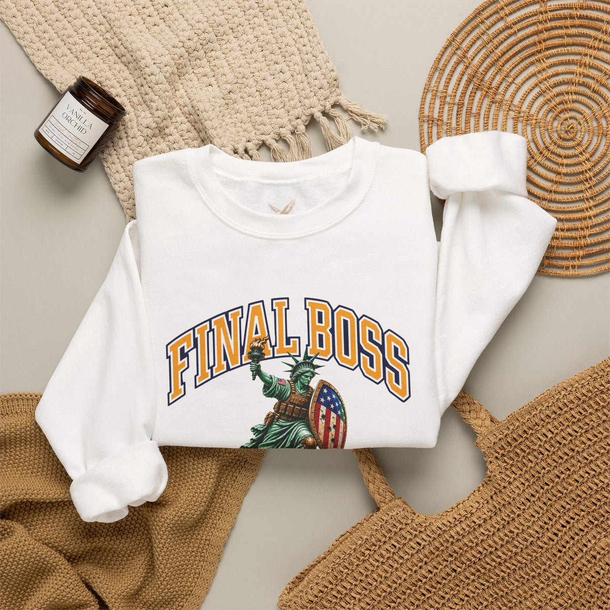 Final Boss - Crewneck Sweatshirt - Unisex