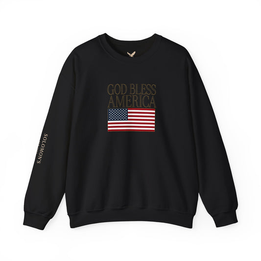 God Bless America Crewneck Sweatshirt - Unisex
