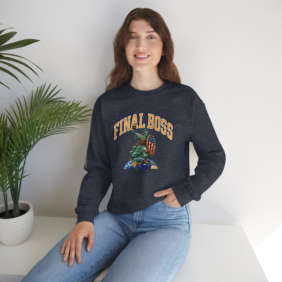 Final Boss - Crewneck Sweatshirt - Unisex