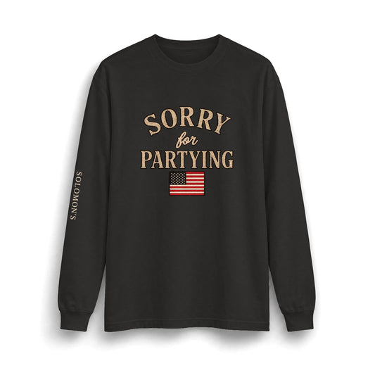 Sorry for Partying - Long Sleeve T-Shirt - Unisex