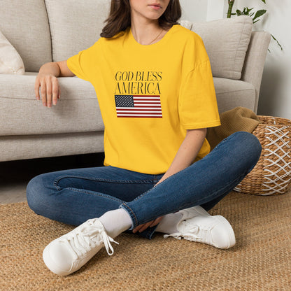 God Bless America (Lg) - Short Sleeve T-Shirt - Unisex