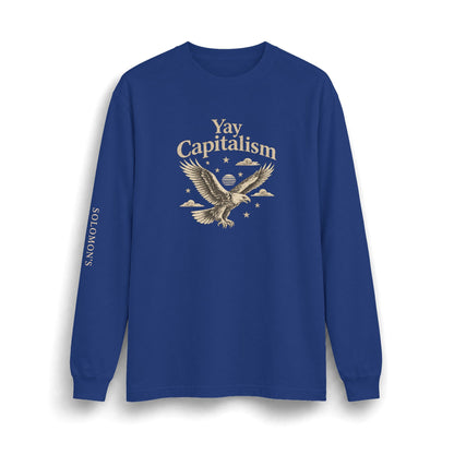Yay Capitalism Eagle - Long Sleeve T-Shirt - Unisex
