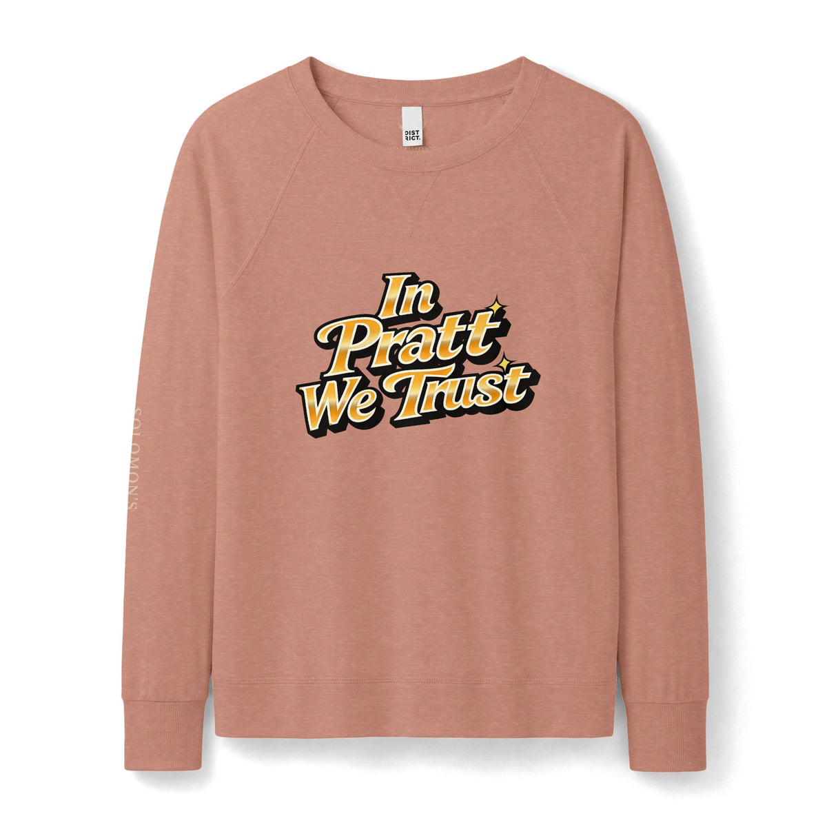 In Pratt We Trust - French Terry Sweatshirt - Women's